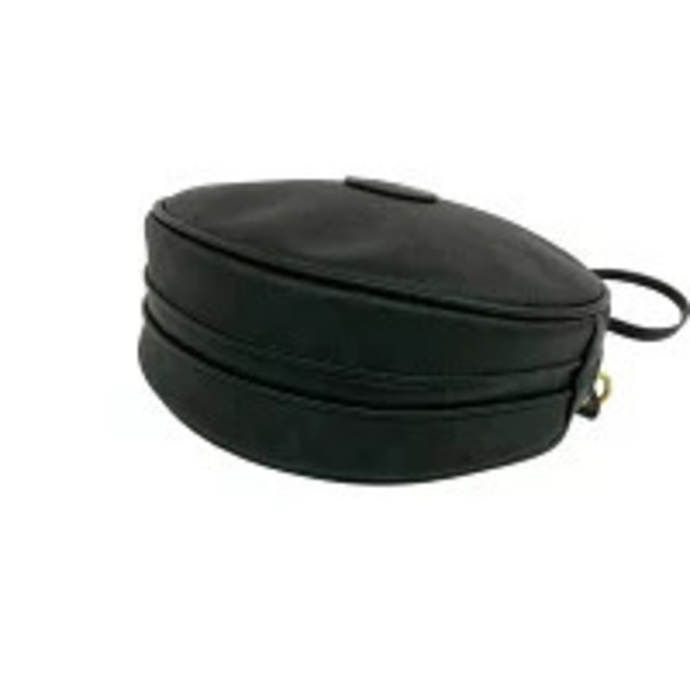 Gucci GG Leather Shoulder Bag Pouch Clutch Sacoche Black - Picture 8 of 10